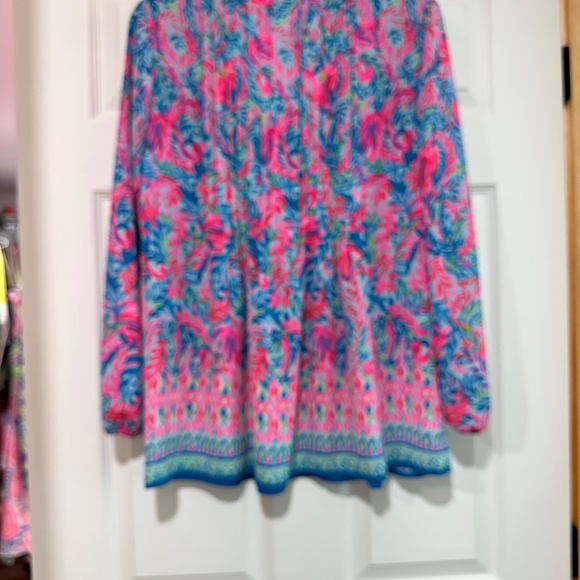 EUC Lilly Pulitzer Marilina Tunic Size Medium - Picture 7 of 11